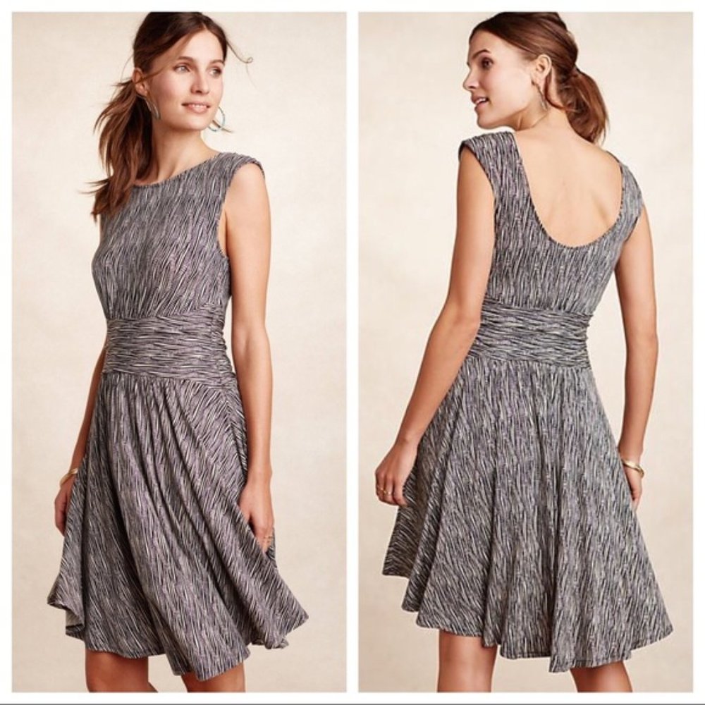 ANTHROPOLOGIE South Shore Jersey Dress {A39}